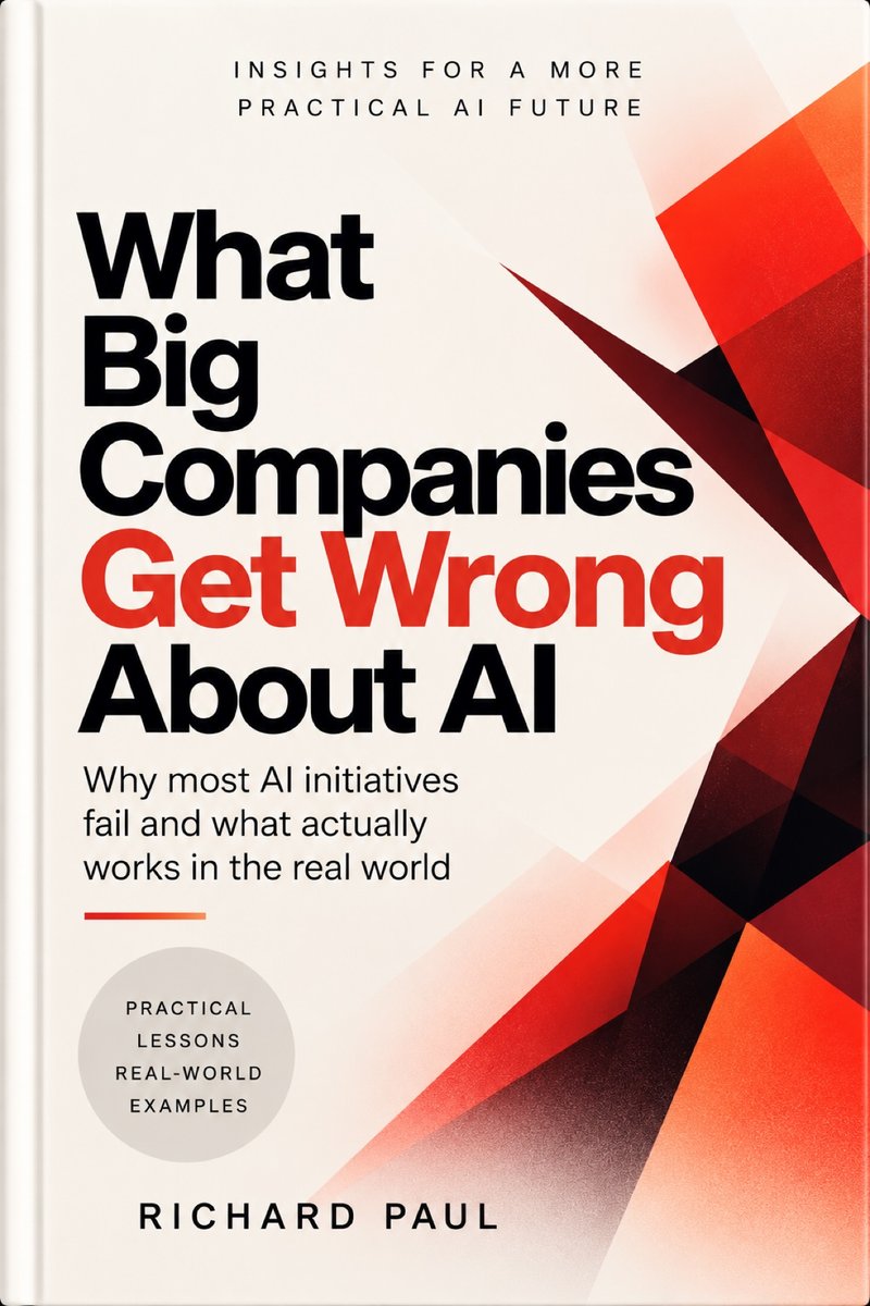 What Big Companies Get Wrong About AI book cover
